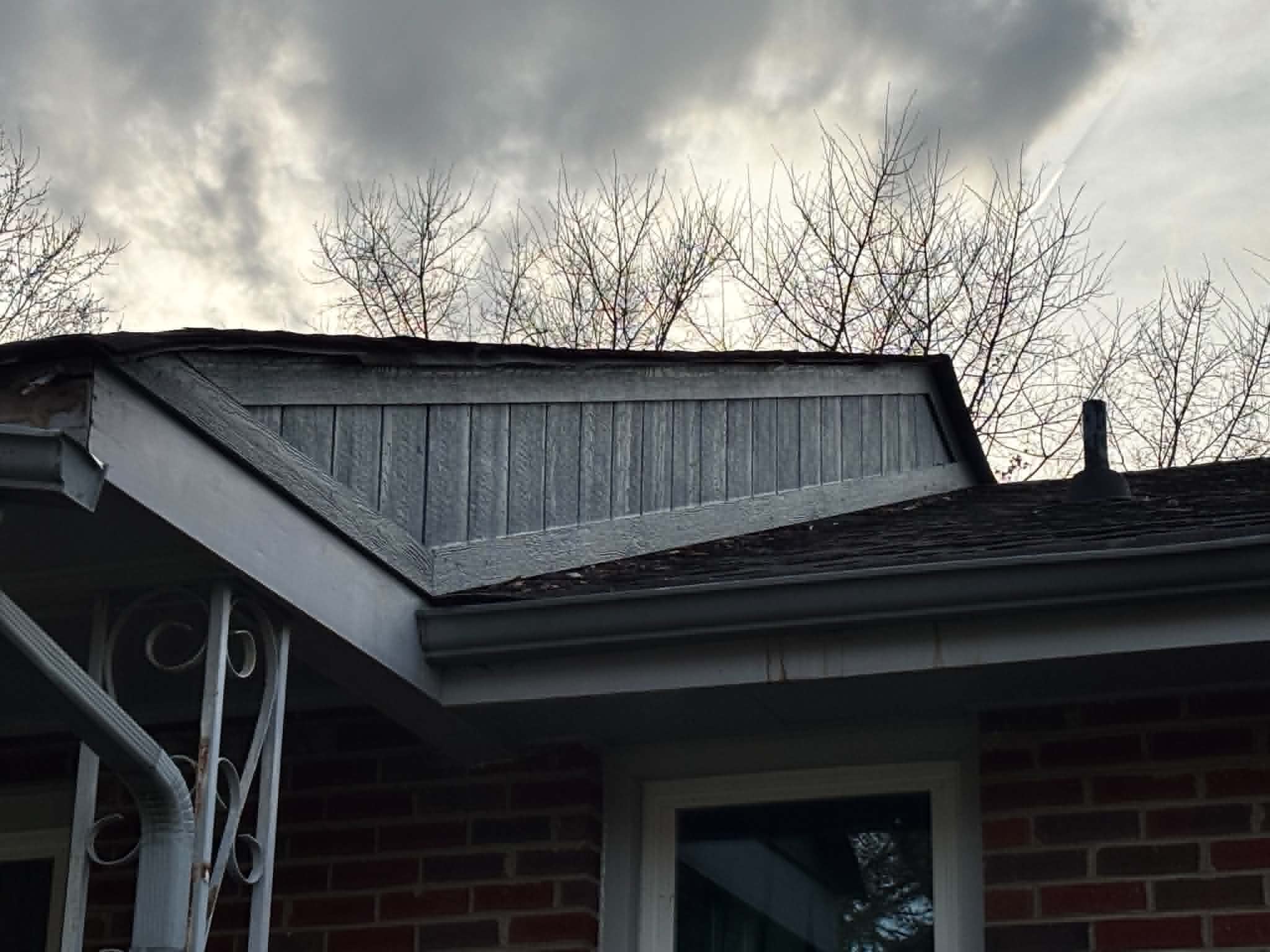 Exterior soffit and fascia trim carpentry by Henning Construction in Middle Tennessee